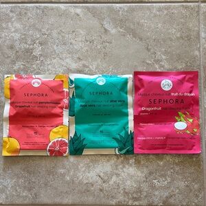 S/3 Sephora Hair Sleeping Masks - Smoothing & Shine, Conditioning & Anti-Frizz